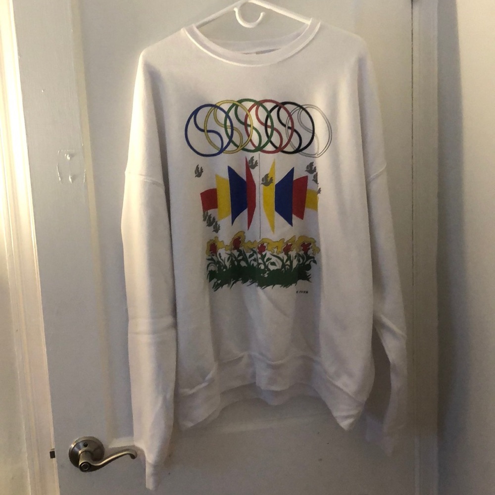 2xl bon iver crewneck